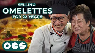 The Hotel Chef-Turned-Hawker Selling Omelettes with His Wife | Omelette Chef