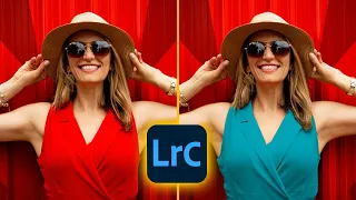 Comment CHANGER la COULEUR d'un ÉLÉMENT dans LIGHTROOM !