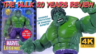 Hulk Marvel Legends 20 Years Unboxing Review Comparison Hasbro Pulse 2022