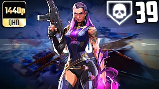 Valorant- 39 Kills With Reyna Icebox Unrated Full Gameplay #28! (No Commentary)