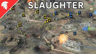 Company of Heroes 3 - SLAUGHTER - Wehrmacht Gameplay - 3vs3 Multiplayer - No Commentary