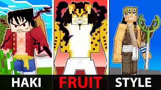 Choose Your Random Haki, Devil Fruit & FIghting Style BUT 1 is a LIE!