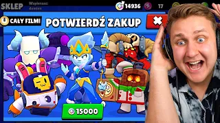 🤑 KUPIŁEM SKINY za 15000 BŁYSKOTEK w BRAWL STARS i STAŁO SIĘ TO!