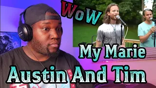 Austin Brown & Tim Faust Sing " My Maria In The Backyard | Reaction