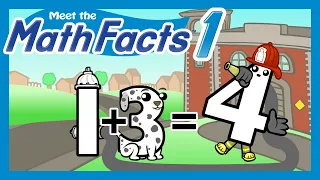 Meet the Math Facts Addition & Subtraction - 1+3=4