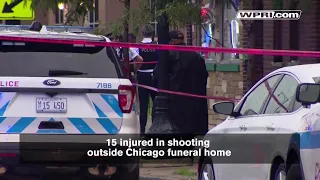 VIDEO NOW: 15 injured in shooting outside Chicago funeral home