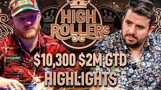 HIGH ROLLERS $10k KOON | NEMETH | WATSON Final Table Poker Highlights