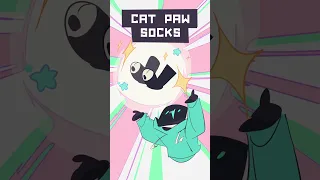 cat paw socks