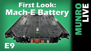 First look at the Ford Mustang Mach-E Electric Battery