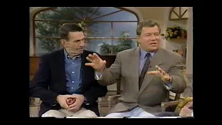 William Shatner & Leonard Nimoy on Man from UNCLE Star Trek - Live with Regis & Kathie Lee 4/2/96