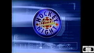 Hockey Night in Canada Promo (Senators v Leafs, Oilers v Flames) - CBC 2003