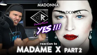 Madonna Reaction Madame X Deluxe Album Review PT.2  (IT GETS INTERESTING) | Dereck Reacts