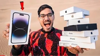 Gifting Real iPhone 14 To Everyone in My Team | Best Surprise Worth *750000CrazyXYZ