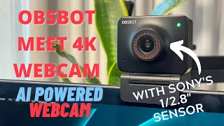 OBSBOT MEET 4K WEBCAM FULL REVIEW