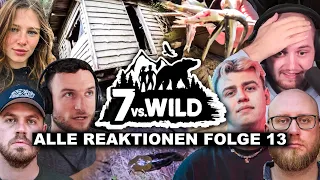 7 vs. Wild - ALLE Teilnehmer Reaktionen auf Folge 13 zusammengefasst