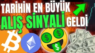 BİTCOİN ANALİZ !!! BİTCOİNDE TARİHİN EN BÜYÜK ALIŞ SİNYALİ YANDI BTC VE ALTCIONLERDE SON DURUM !!!