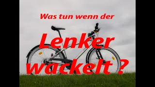 Steuersatz am Fahrrad Wartung und Einstellung