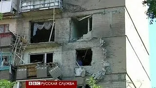 Обстрелы Донецка: страдают мирные жители - BBC Russian