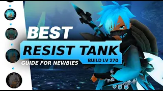 Toram Online - Resist Tank Build Lv270 (OHS)