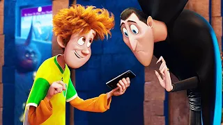 HOTEL TRANSYLVANIA 2 Clip - "Drac's Social Media Game" (2015)