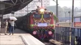 GRAND INAUGURATION OF NEW TRAIN:CHENNAI CENTRAL - VISAKHAPATNAM SF EXPRESS VIA NEW GUNTUR