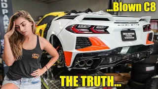 What ACTUALLY happened to my Blown C8 Corvette... + World's First Built LT2 Engine