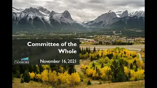 Committee of the Whole | November 16, 2021