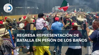 Después de dos años, vuelve la representación de la Batalla de Puebla en el Peñón de los Baños