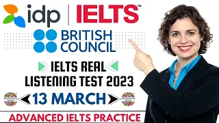 13 March IELTS Listening Practice Test With Answers #education #english