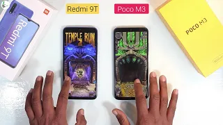 Redmi 9T Vs Poco M3 Comparison & Speed Test 🔥🔥