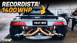 MEIA MILHA FULLPOWER - AUDI R8 V10 BITURBO 1400CV DE RODA 🔥 FERRARI SF90 DE 1000CV E MUITO MAIS!