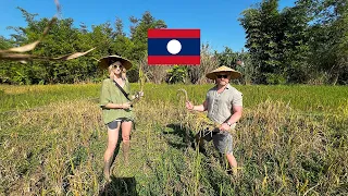 Laos trip with Singapore stopover (Vientiane, Vang Vieng, Luang Prabang), 4K Travel Music Video