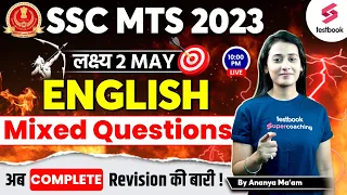 SSC MTS Expected Paper 2023 | English | SSC MTS English Mixed Questions | Day 1 | By Ananya Ma'am