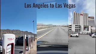 I drove from Los Angeles to Las Vegas in my Tesla Model 3