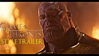 Infinity war Trailer Game Of Thrones season 7 style