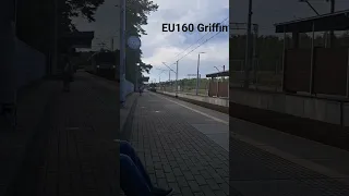 EU160 Griffin - zatrzymanie na dworcu Bydgoszcz Leśna