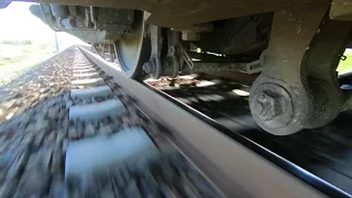 New vs old track at 160/100 km/h