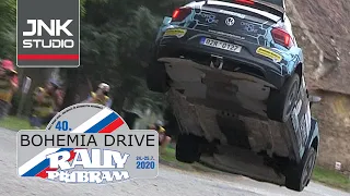 Best of 40. Bohemia Drive Rally Příbram 2020 (action & mistakes)