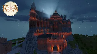 CASTLE TIMELAPSE | Brick Minecraft Castle Creation