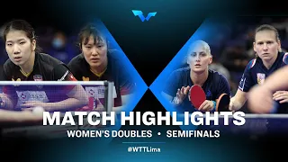 Asuka Sasao/Sakura Mori vs Barbora Balazova/Hana Matelova | WD | WTT Contender Lima 2022 | (SF)