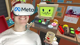 Office Job Simulator is Hilarious! (Meta Quest 2 VR Games)