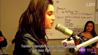 Chase talks with Lauren from 5th Harmony on Hot 101.5 [legendado PT-BR]