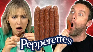 Irish People Try Canadian Sausages