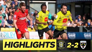 Harrogate Town v AFC Wimbledon highlights