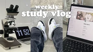 study vlog 🎱 how I take notes, notion tour, kpop dance class, unboxings, and finding balance at uni