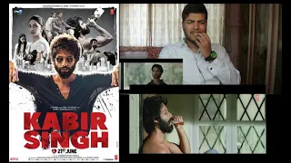 Kabir Singh – Official Trailer Reaction | Shahid Kapoor, Kiara Advani | Sandeep Reddy Vanga |