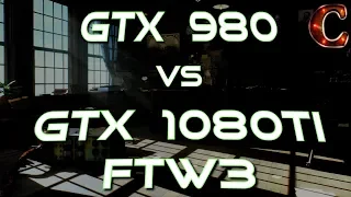 Graphics Card 4K Comparison: GTX 980 Versus GTX 1080Ti FTW3 11GB