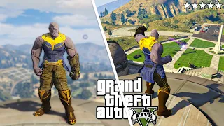 Playing as THANOS V2 in GTA 5 Mod Gameplay! (GTA 5 Mods )