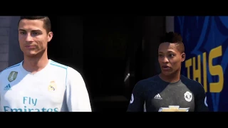 ALEX HUNTER CONOCE A CRISTIANO RONALDO!!!!! FIFA 18