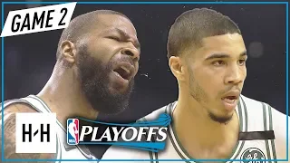 Marcus Morris & Jayson Tatum Full Game 2 Highlights vs Cavs 2018 NBA Playoffs ECF - 23 Pts Combined!